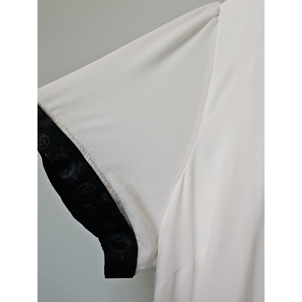 Torrid Fantastic Beasts Black White Peter Pan Collar Dress Plus Size 26 Pockets - Picture 3 of 9